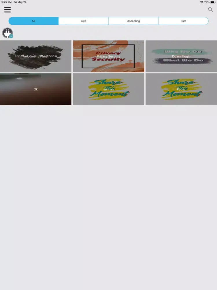 Tangkapan layar plug-in 804 iPad 